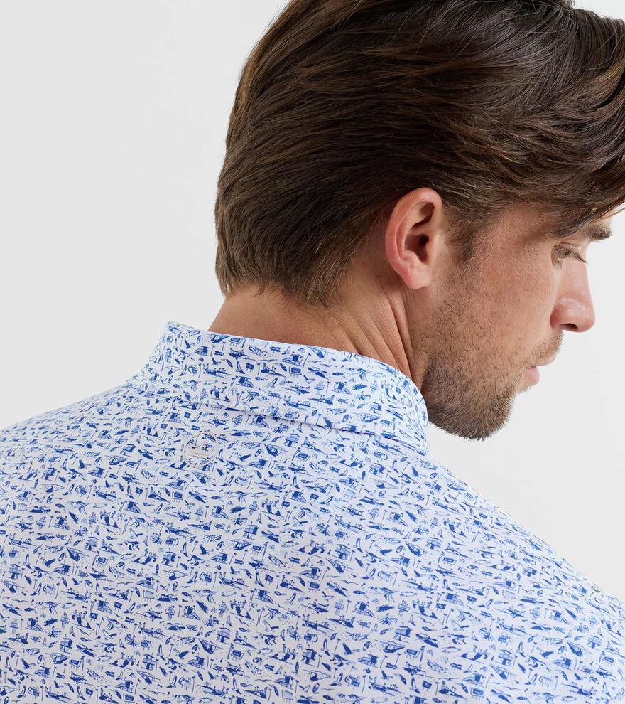 Coastline Performance Jersey Polo image number 4