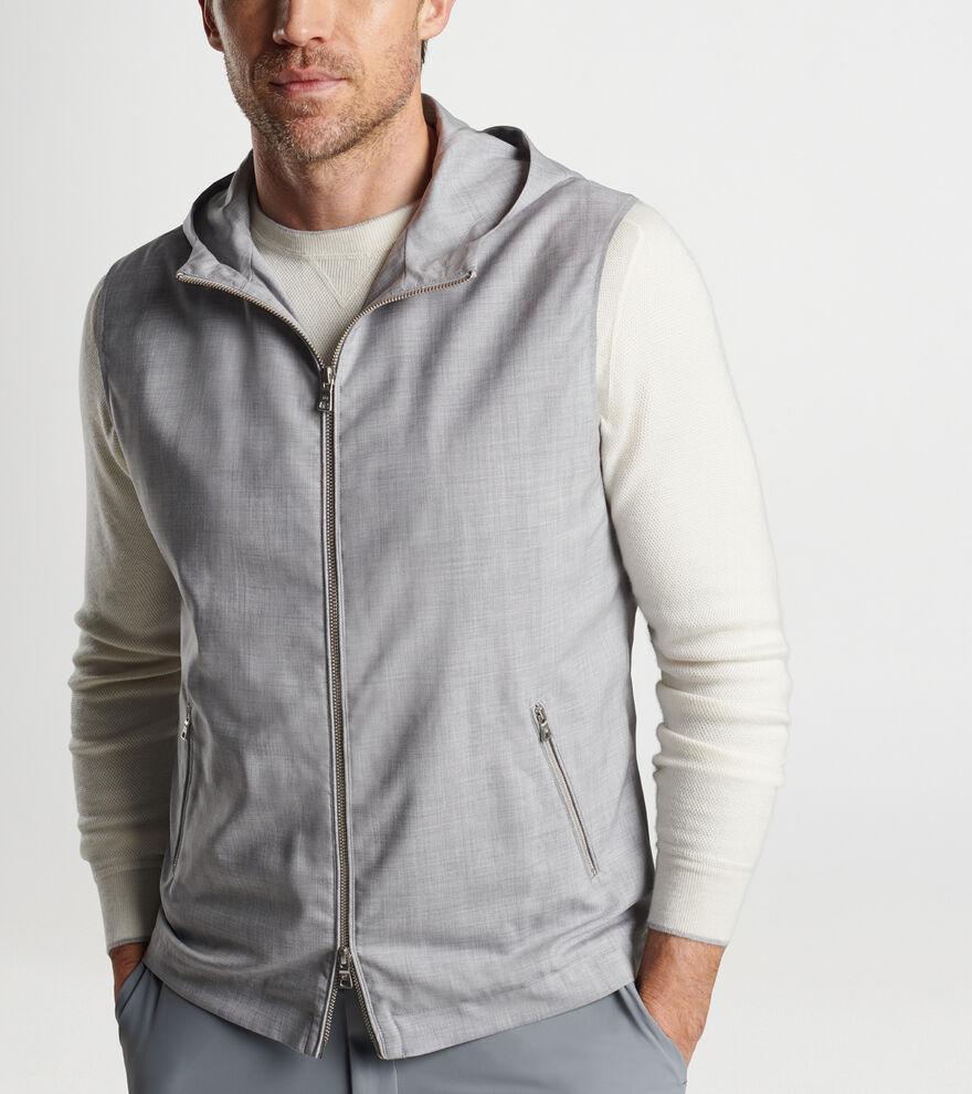 Excursionist Lite Hooded Vest Men's Vests Peter Millar