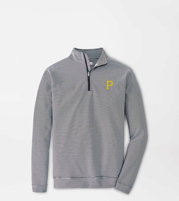 Pittsburgh Pirates Perth Sugar Stripe Performance Quarter-Zip
