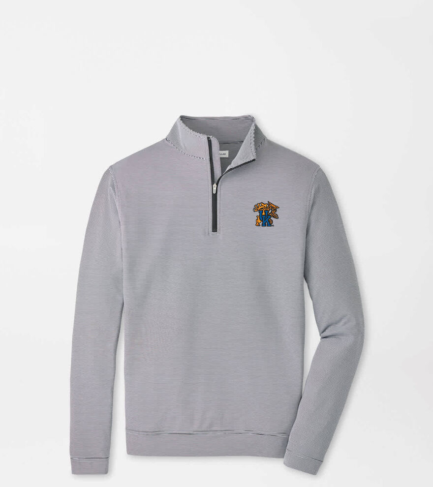 Kentucky Wildcat Perth Sugar Stripe Performance Quarter-Zip