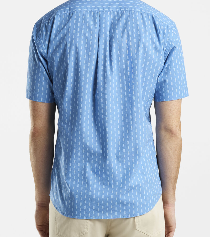 Skull Tiki Cotton-Blend Sport Shirt image number 3