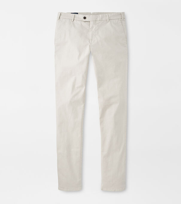 Concorde Garment-Dyed Flat-Front Trouser