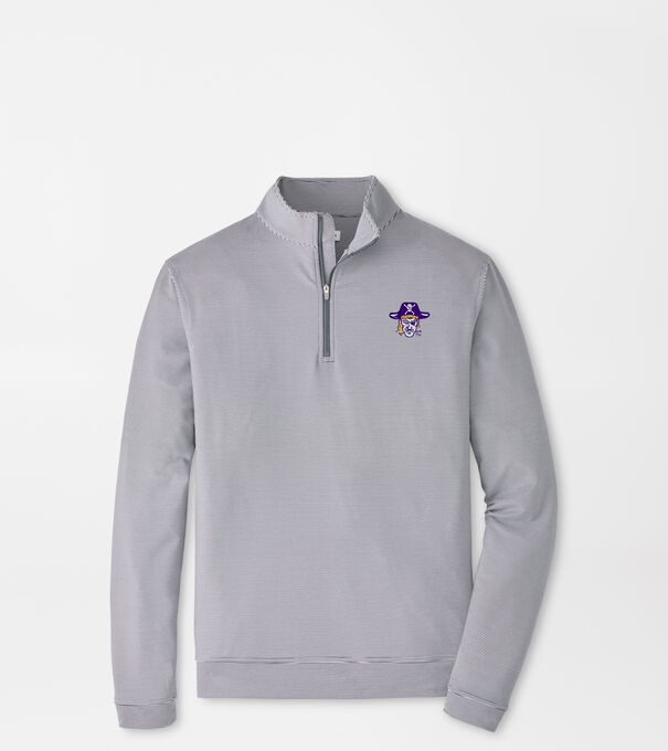 East Carolina University Vault Perth Sugar Stripe Performance Quarter-Zip