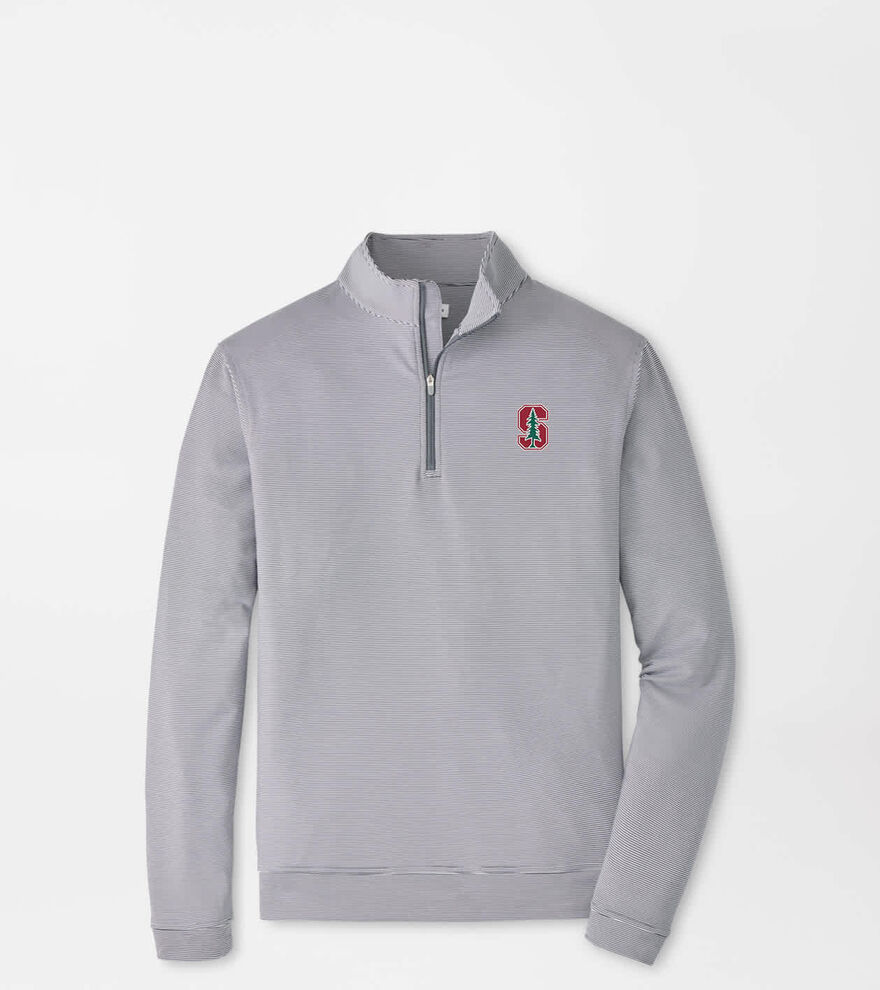 Stanford Perth Sugar Stripe Performance Quarter-Zip