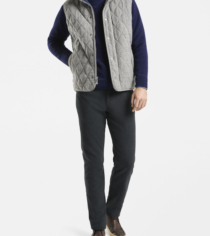 Shetland Wool Vest image number 4