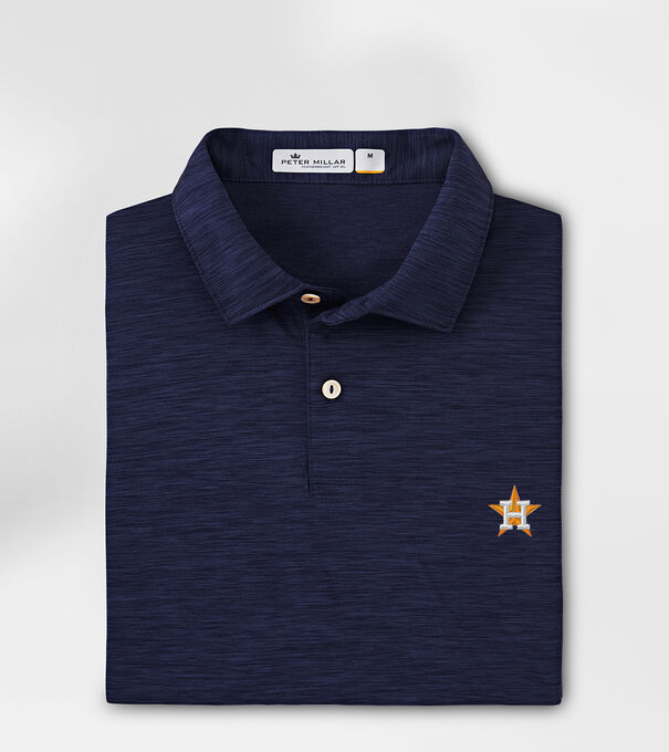 Houston Astros Featherweight Melange Polo