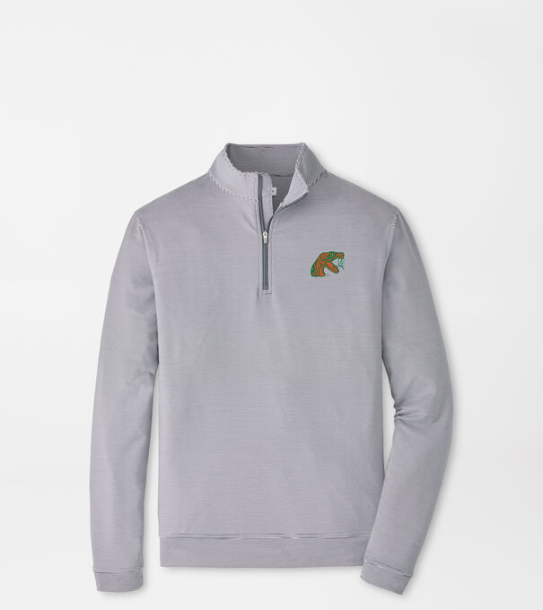 Florida A&M Perth Sugar Stripe Performance Quarter-Zip