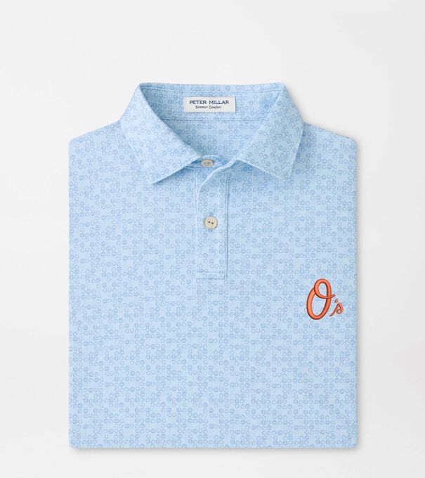 Cooperstown Baltimore Orioles Bases Loaded Youth Performance Jersey Polo