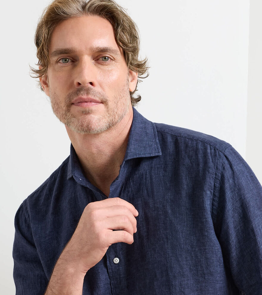 Astino Lino Sport Shirt - Alternate Image 3
