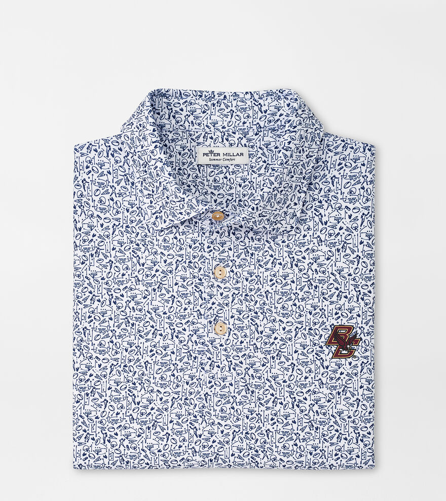 Boston College Game Day Performance Jersey Polo image number 1
