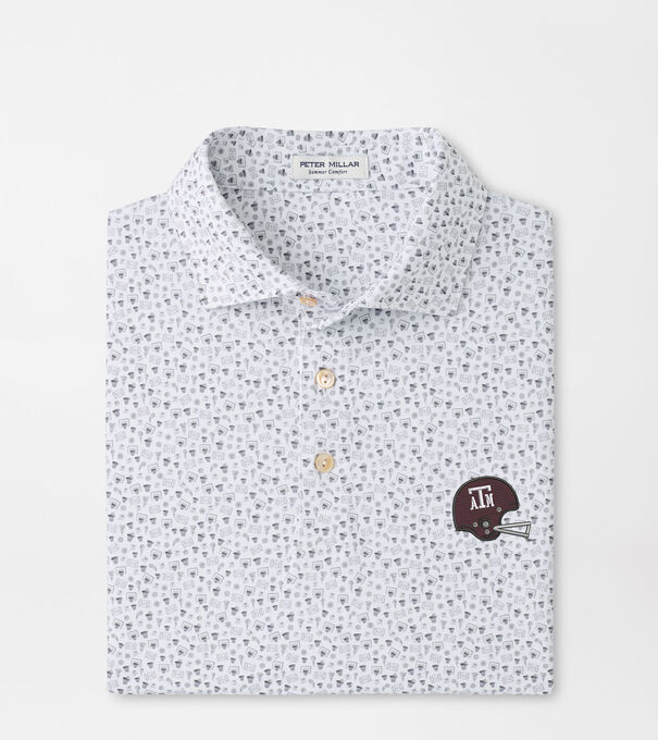 Texas A&M Vault Buzzer Beater Performance Jersey Polo