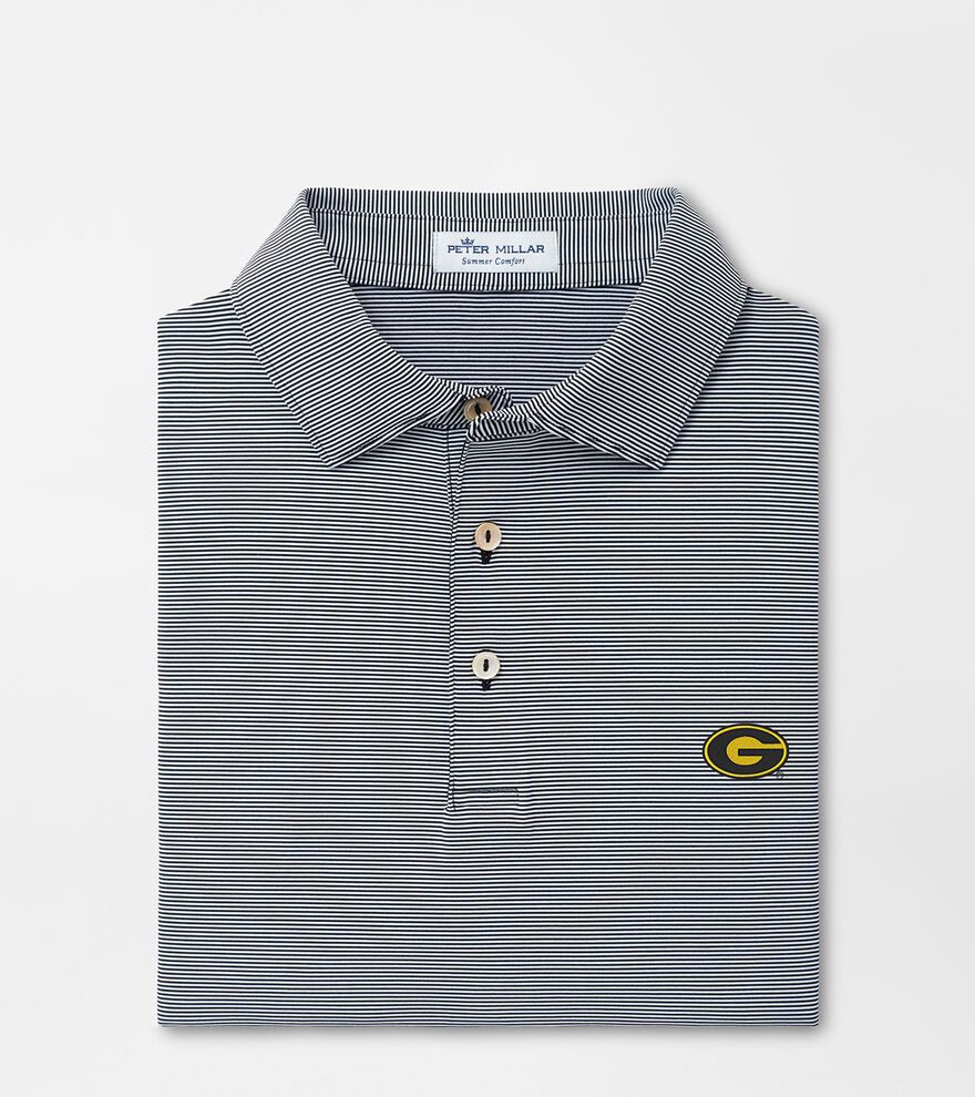 Grambling State Jubilee Stripe Performance Polo image number 1