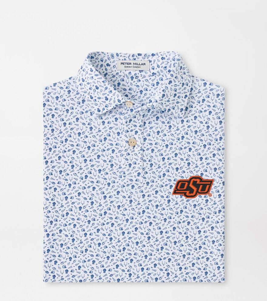 Oklahoma State Kick Off Youth Performance Jersey Polo image number 1