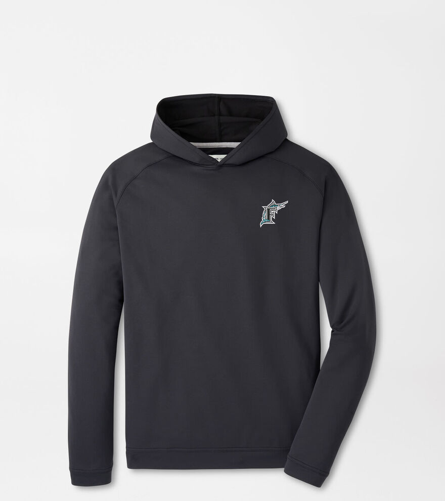 Cooperstown Miami Marlins Pine Performance Hoodie image number 1