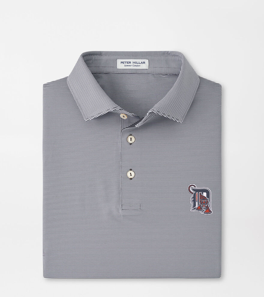 Cooperstown Detroit Tigers Jubilee Performance Jersey Polo image number 1