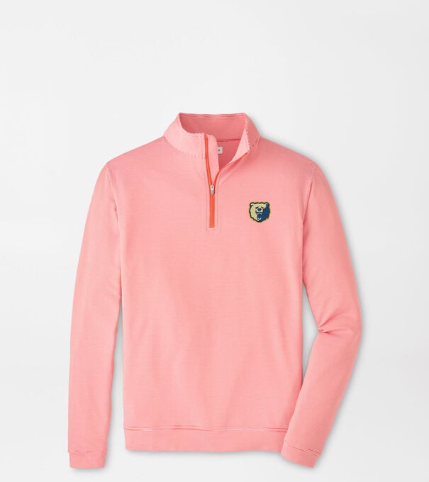 Morgan State Perth Sugar Stripe Performance Quarter-Zip