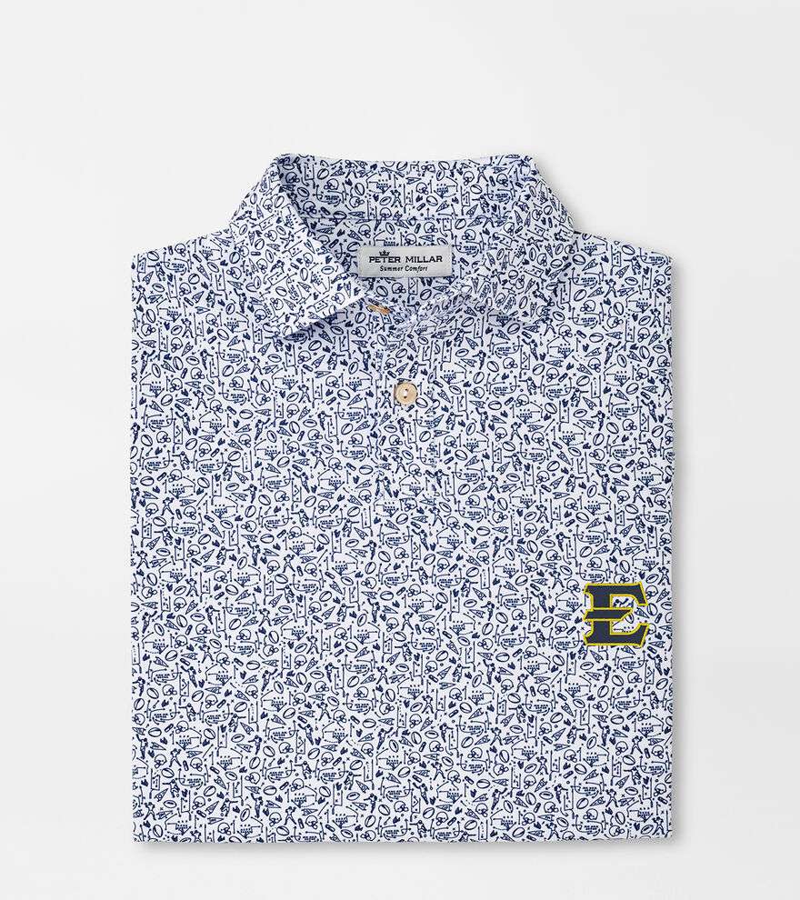 East Tennessee State Youth Performance Jersey Polo image number 1