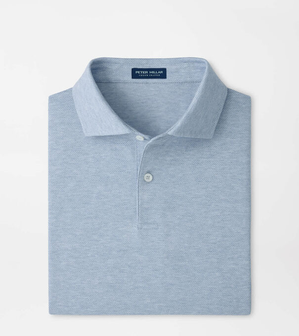 Excursionist Flex Herringbone Knit Polo
