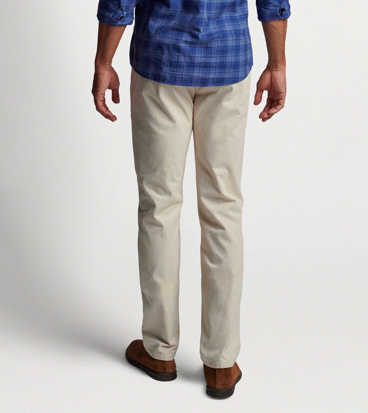 Pilot Twill Flat Front Trouser | Peter 