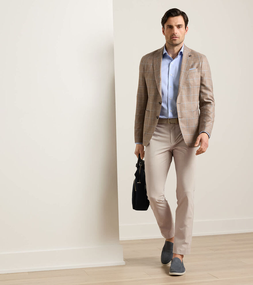 Bowen Windowpane Soft Jacket - Alternate Image 1