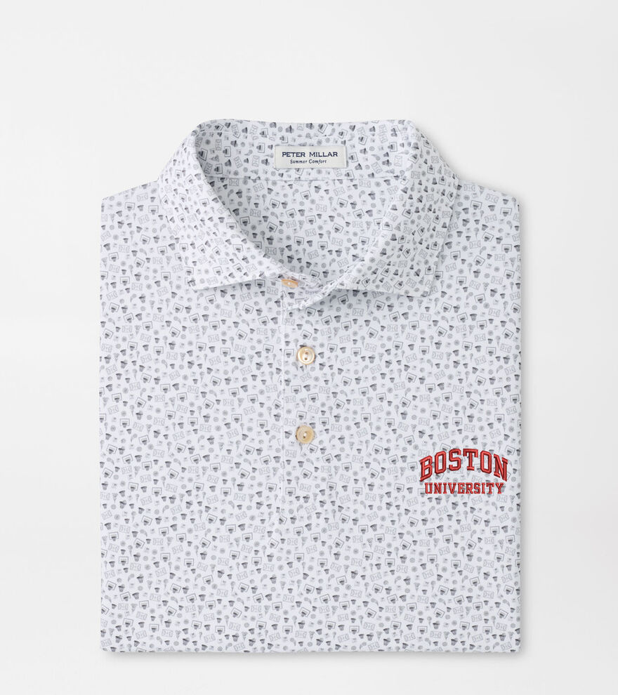 Boston University Buzzer Beater Performance Jersey Polo image number 1