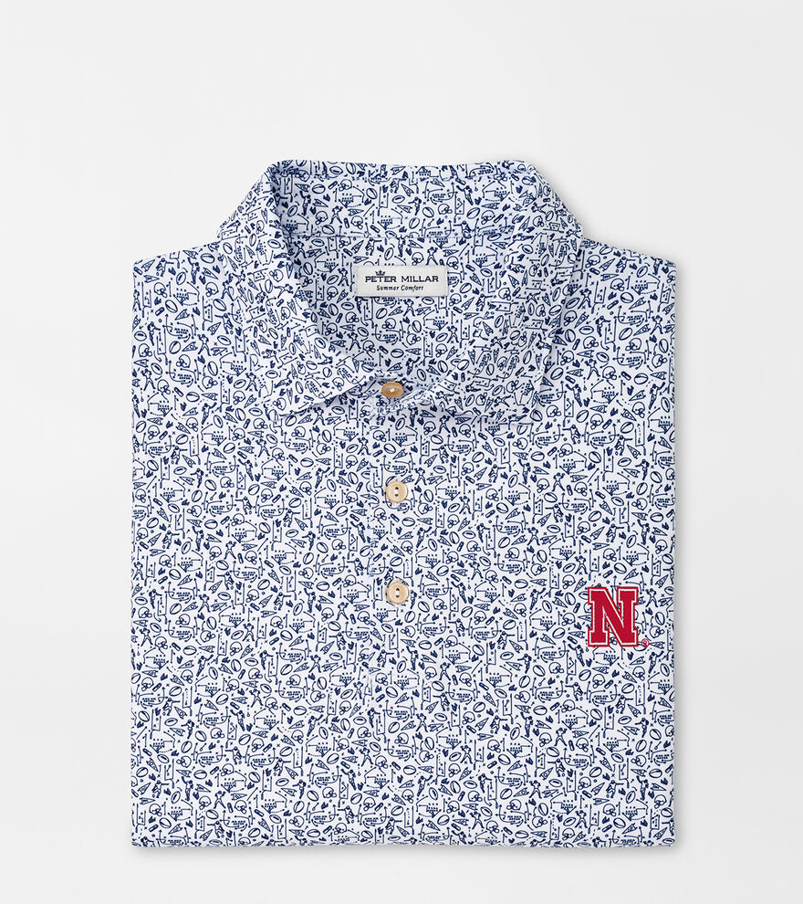 Nebraska Game Day Performance Jersey Polo image number 1