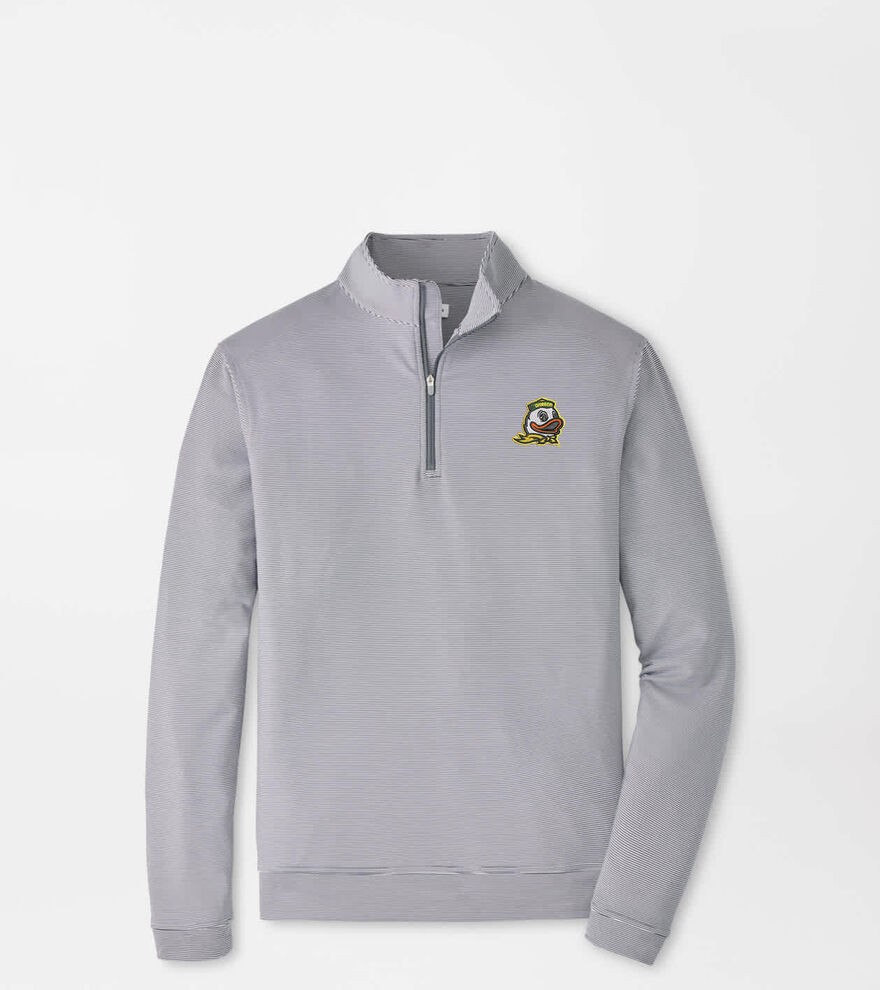 Oregon Perth Sugar Stripe Performance Quarter-Zip