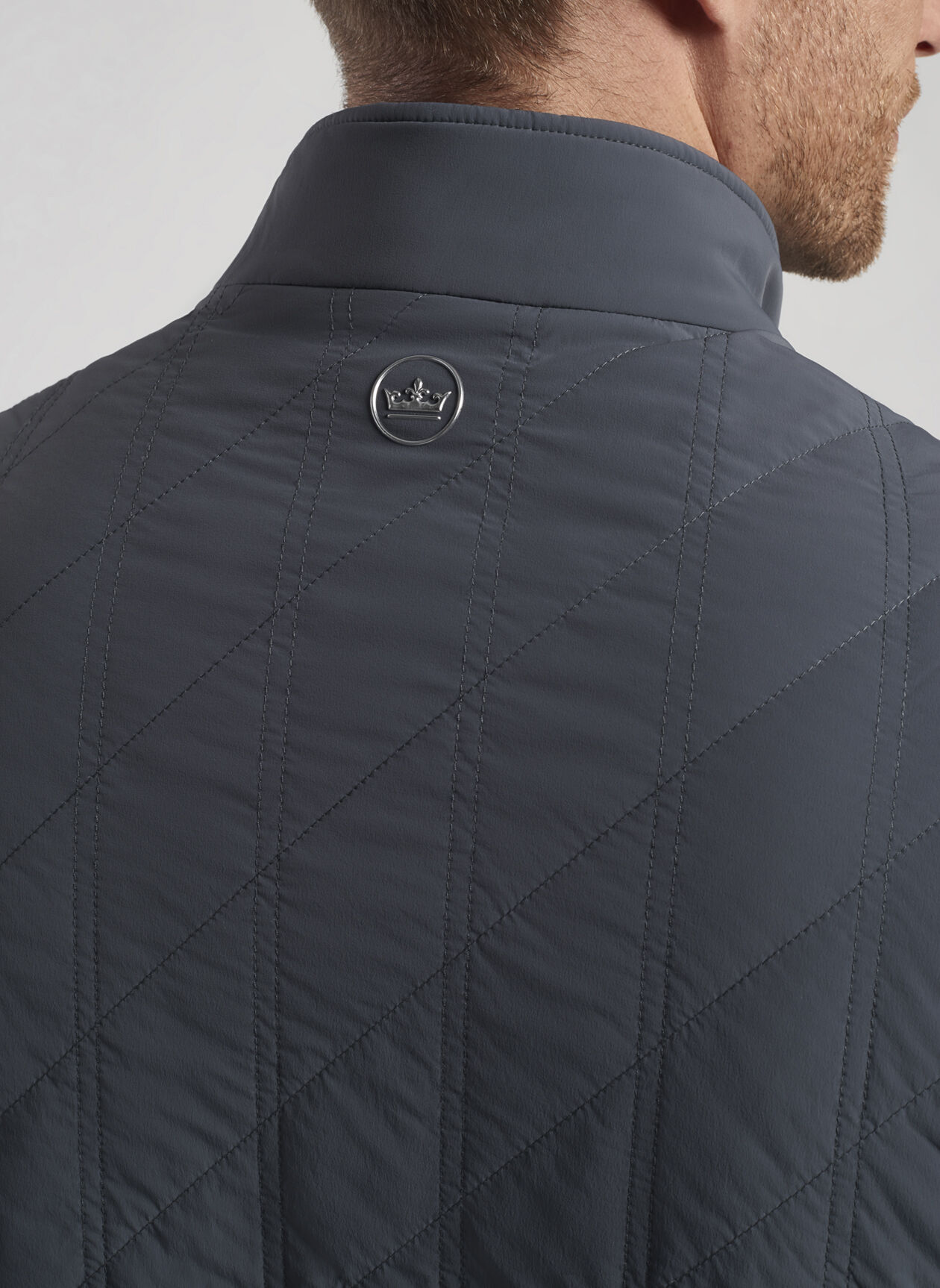 Stealth Cashmere Reversible Vest | Peter Millar
