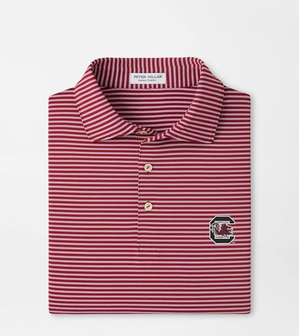 South Carolina Tiebreaker Performance Jersey Stripe Polo