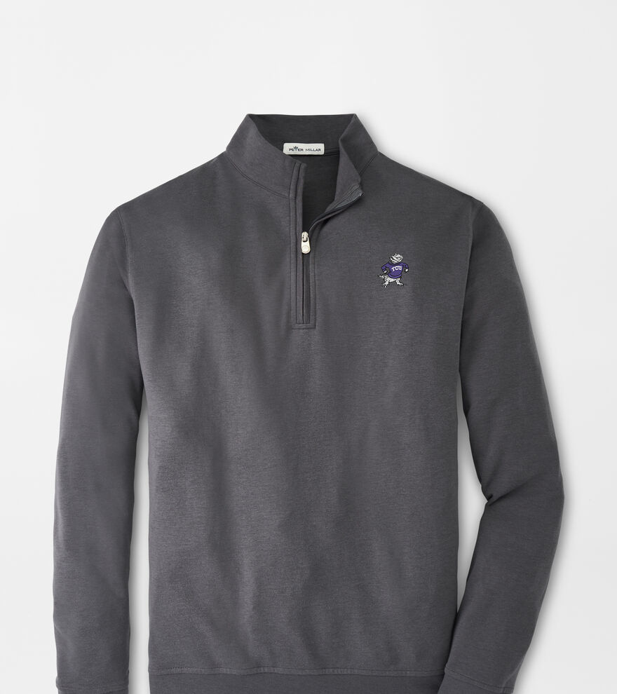 TCU Vault Crown Comfort Interlock Quarter-Zip