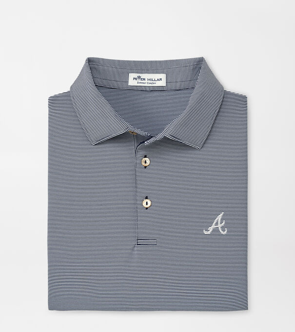 atlanta braves golf polo