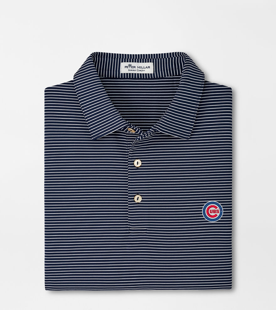 Chicago Cubs Marlin Performance Jersey Polo image number 1