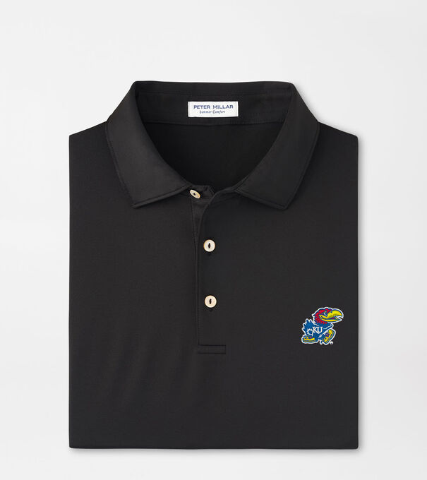 Kansas Solid Performance Jersey Polo