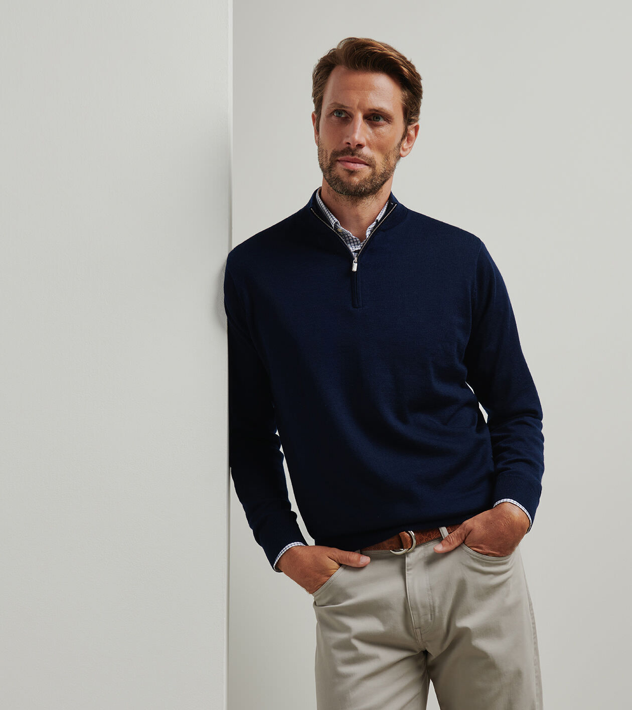 Autumn Crest Quarter-Zip | Men's Pullovers | Peter Millar