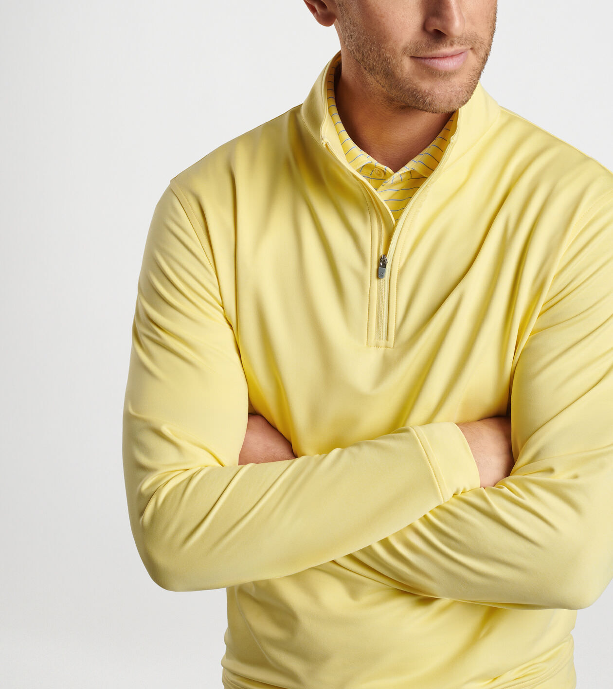 Perth Mélange Performance Quarter-Zip