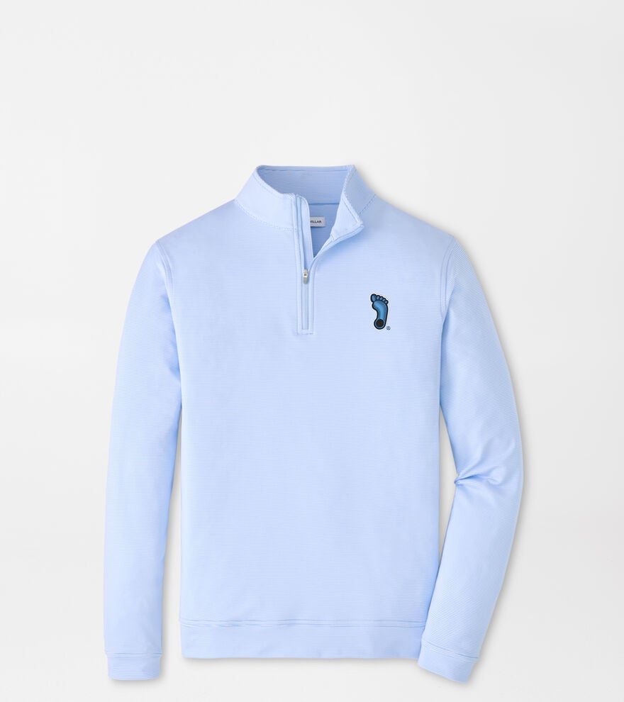 UNC Tar Heels Perth Sugar Stripe Performance Quarter-Zip image number 1