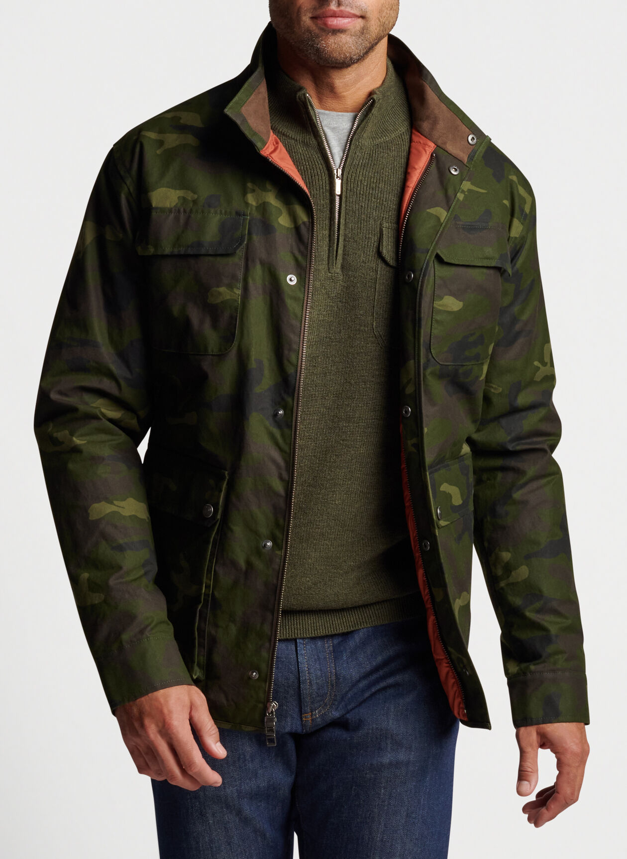 Waxed Cotton Field Jacket | Peter Millar