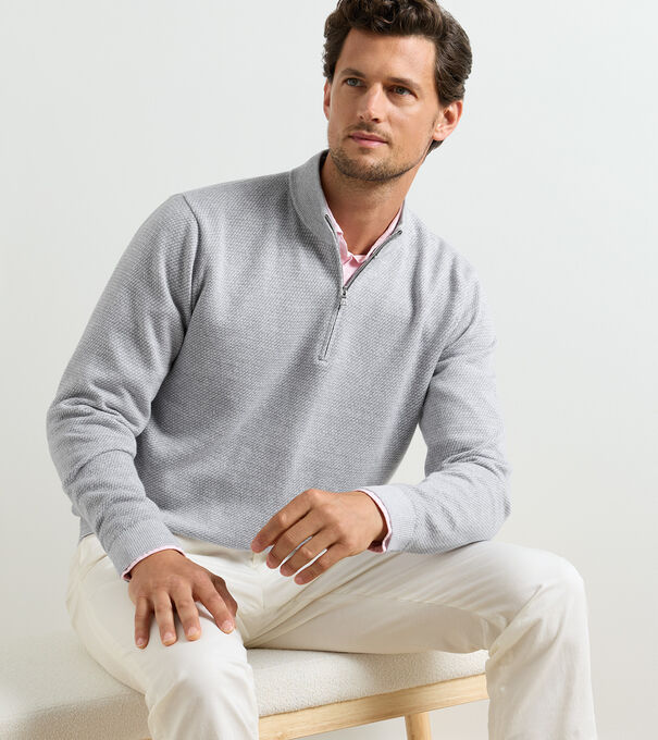 Barlow Quarter-Zip Sweater