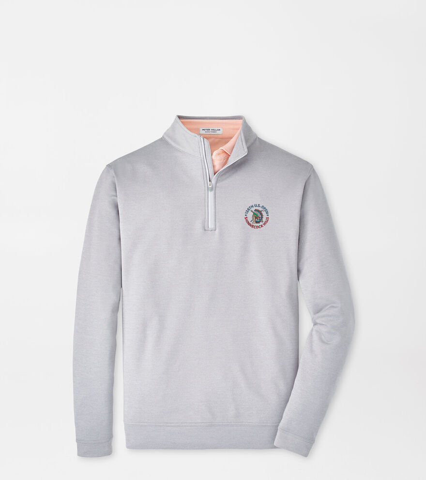 126th U.S. Open Perth M&eacute;lange Performance Quarter-Zip image number 1