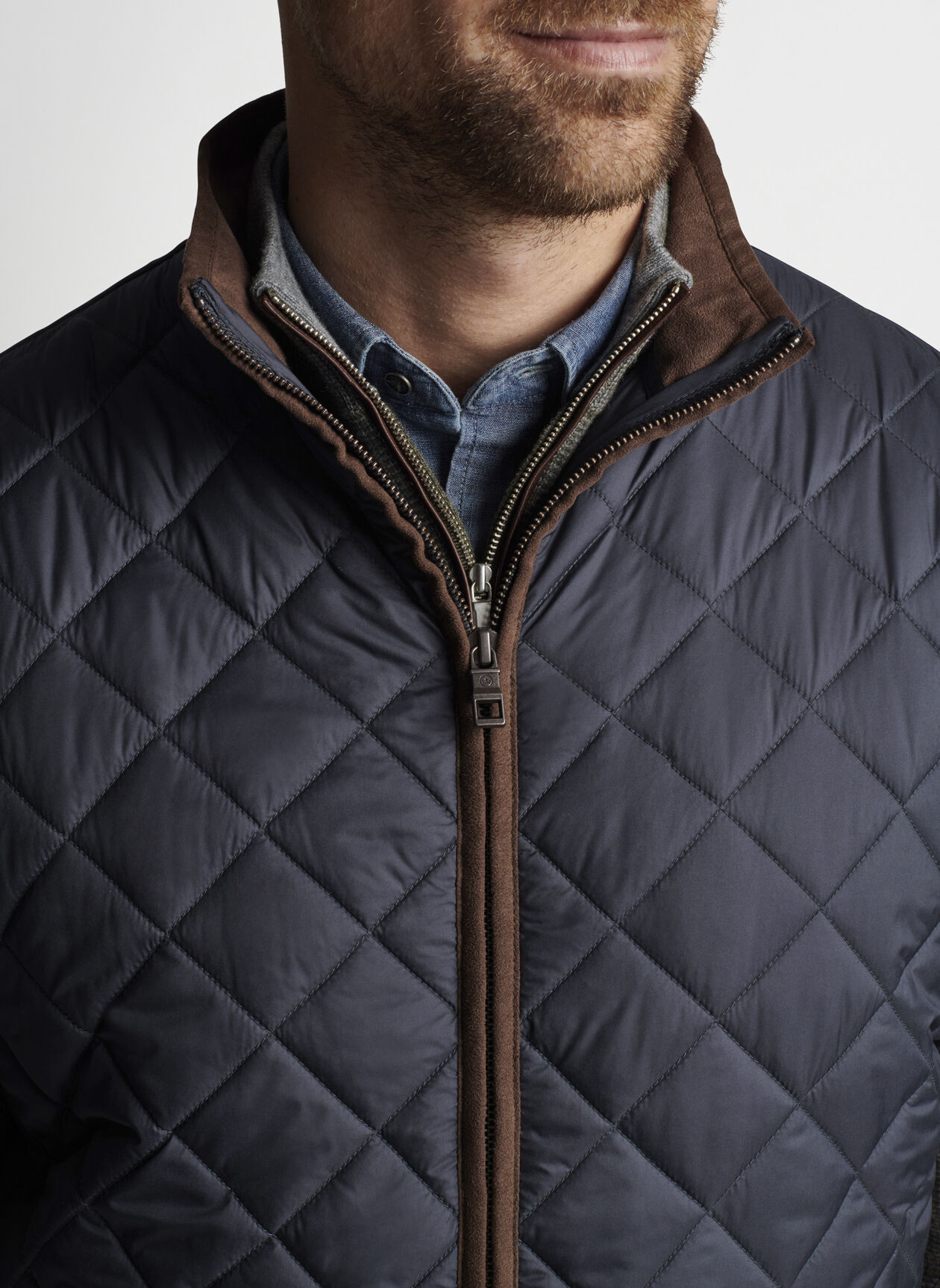 Essex Quilted Travel Vest Men's Vests Peter Millar