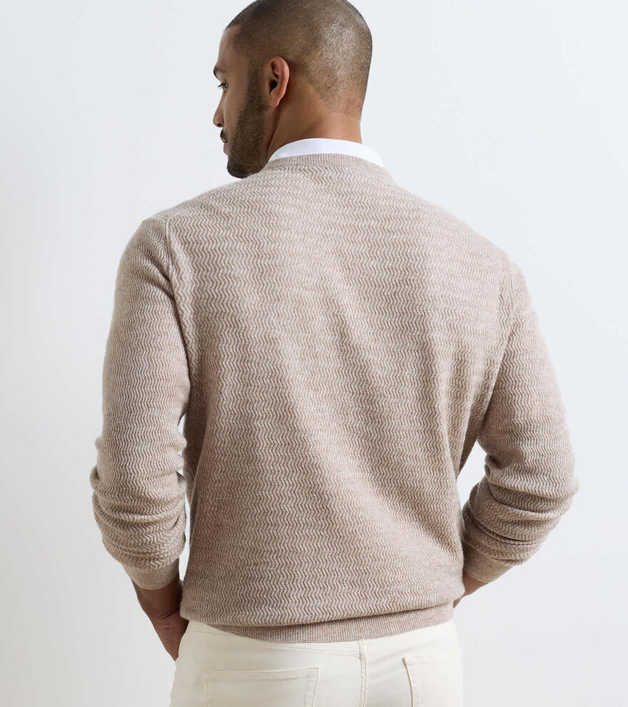 Crosswinds Textured Crewneck Sweater - Alternate Image 2