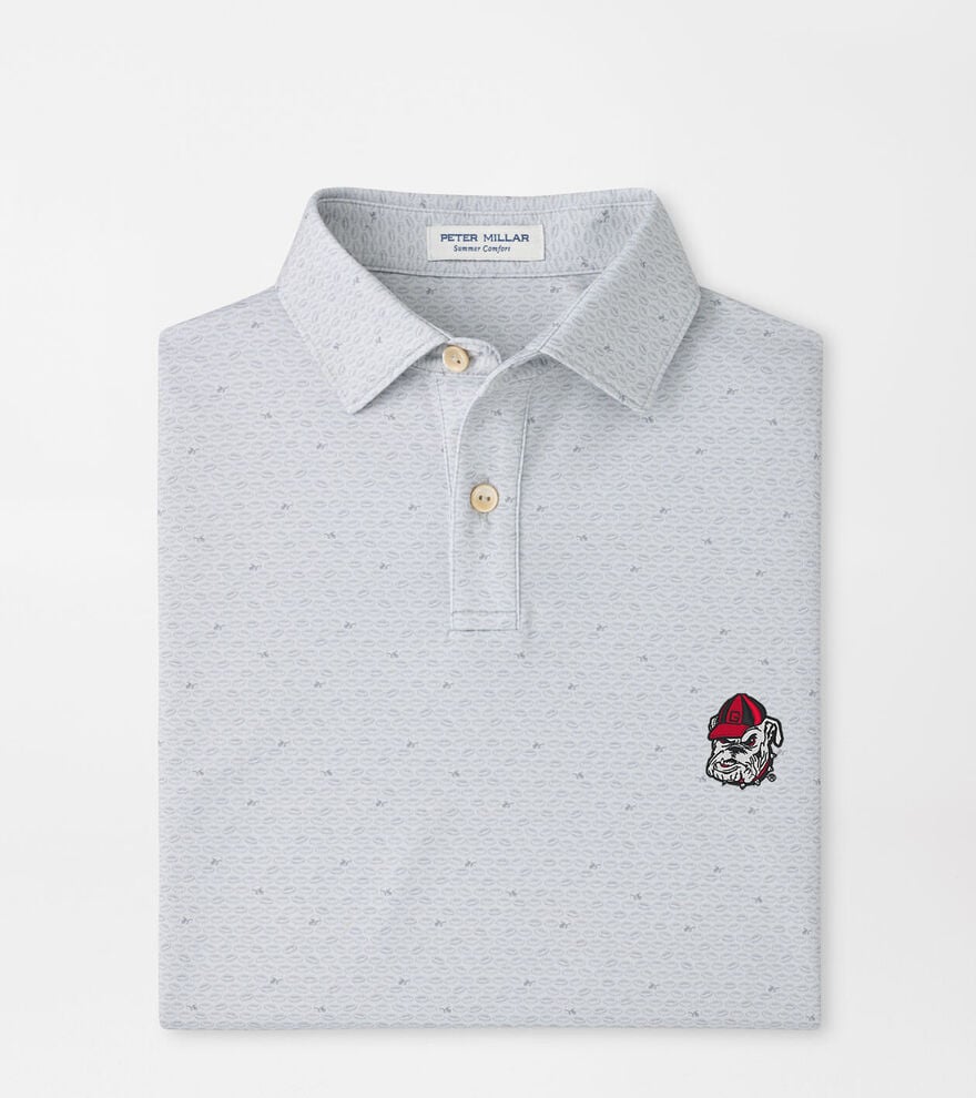 Georgia Bulldog On The Ball Youth Performance Jersey Polo image number 1