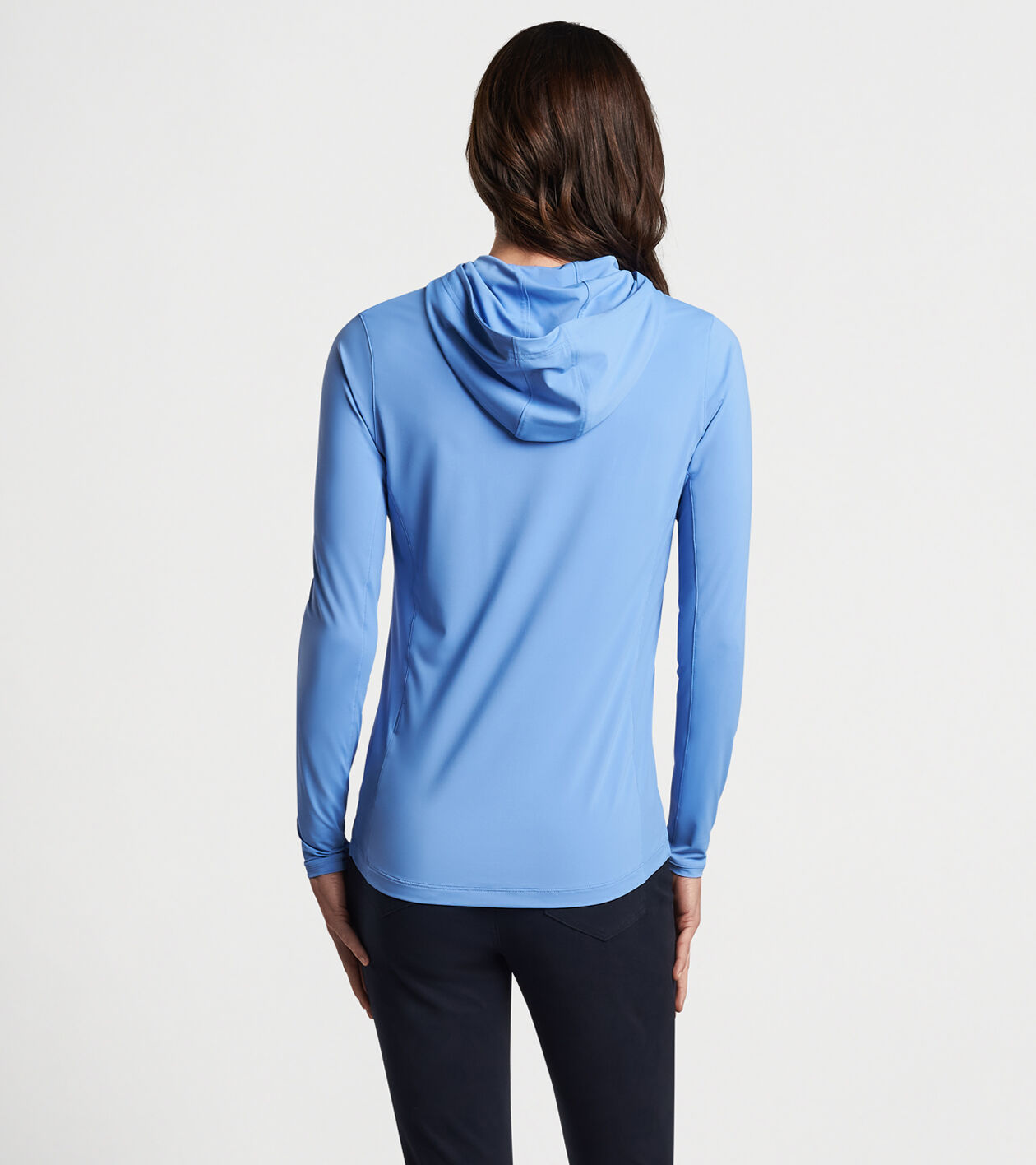Hooded long sale sleeve sun shirt