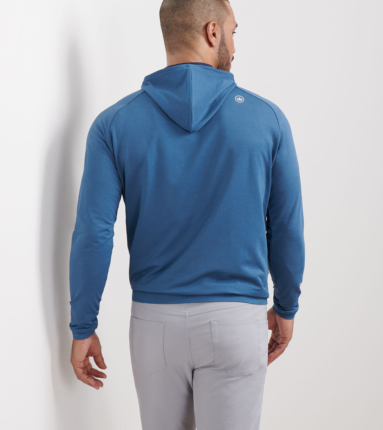 ◇Cleveland Golf◇ Soft ultra-light poly yarn men's hooded p Mens Color Block Performance Pullover Golf Hoodie | Callaway