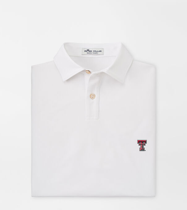Texas Tech Youth Solid Performance Jersey Polo