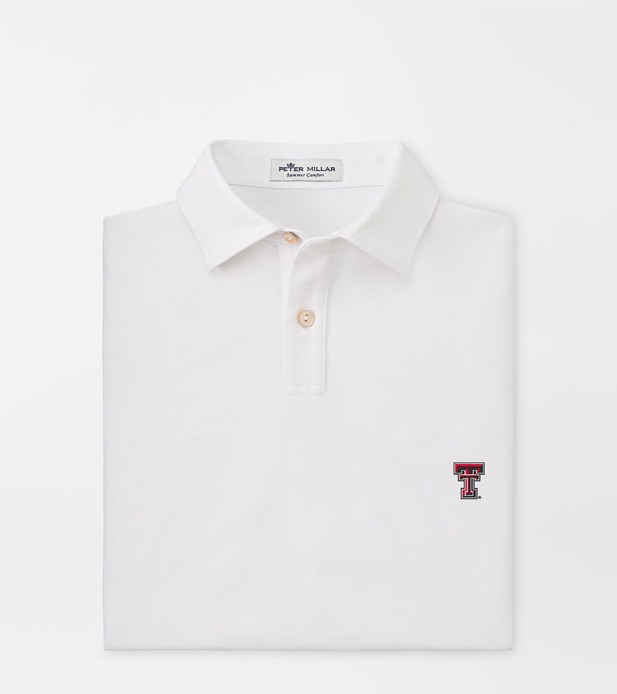 Texas Tech Youth Solid Performance Jersey Polo image number 1