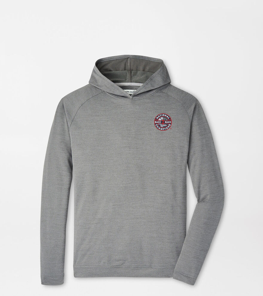 UConn Back-To-Back National Champion Pine Performance Hoodie image number 1