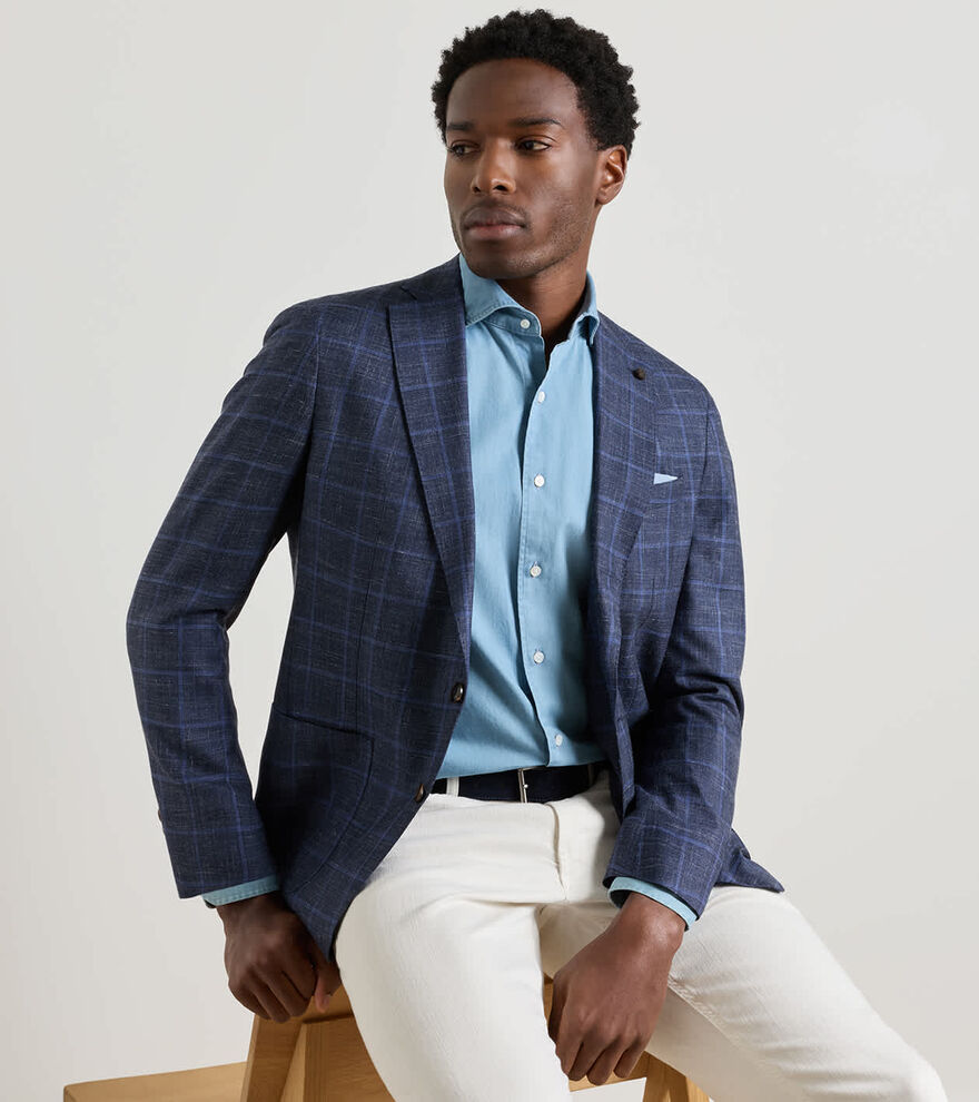 Bradford Windowpane Soft Jacket - Alternate Image 4