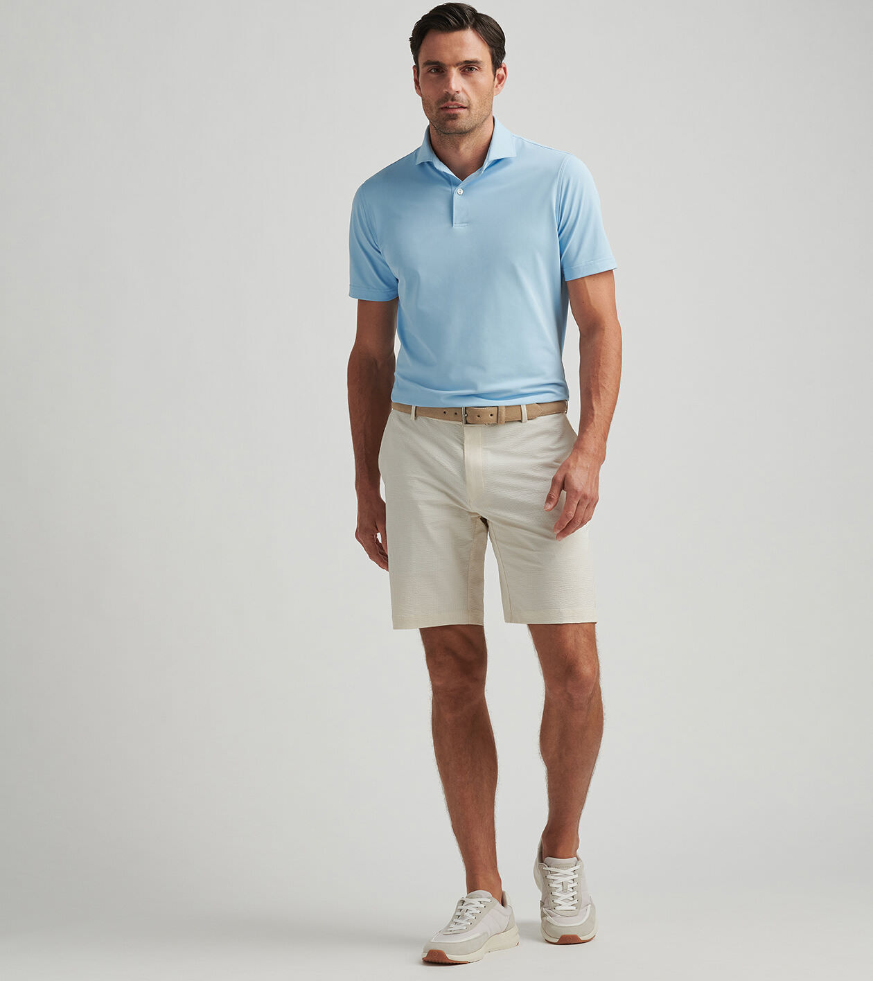 メンズウェア BRIEFING SEERSUCKER DRESS SHORT PANTS Mens Summer Seersucker Slim Fit Suit Shorts Mens Causal