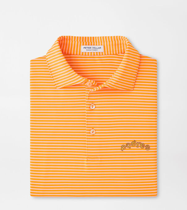 Cooperstown San Diego Padres Tiebreaker Performance Jersey Stripe Polo